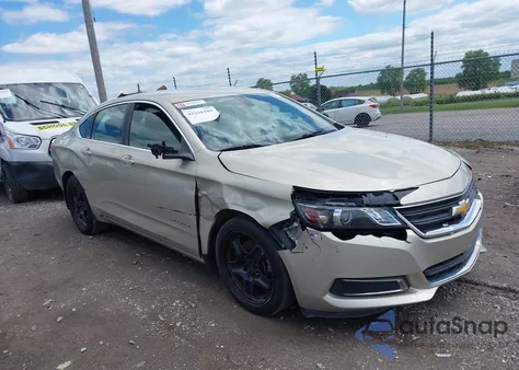 2014 Chevrolet Impala 1Ls из США, поврежденный, VIN 2G11Y5SL8E9172607